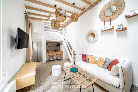 Maisonnette sur cour au coeur des Batignolles