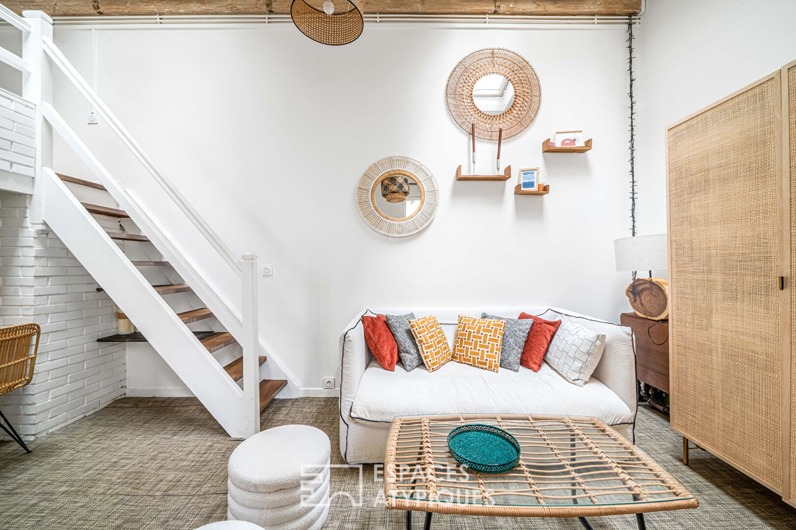 Maisonnette sur cour au coeur des Batignolles