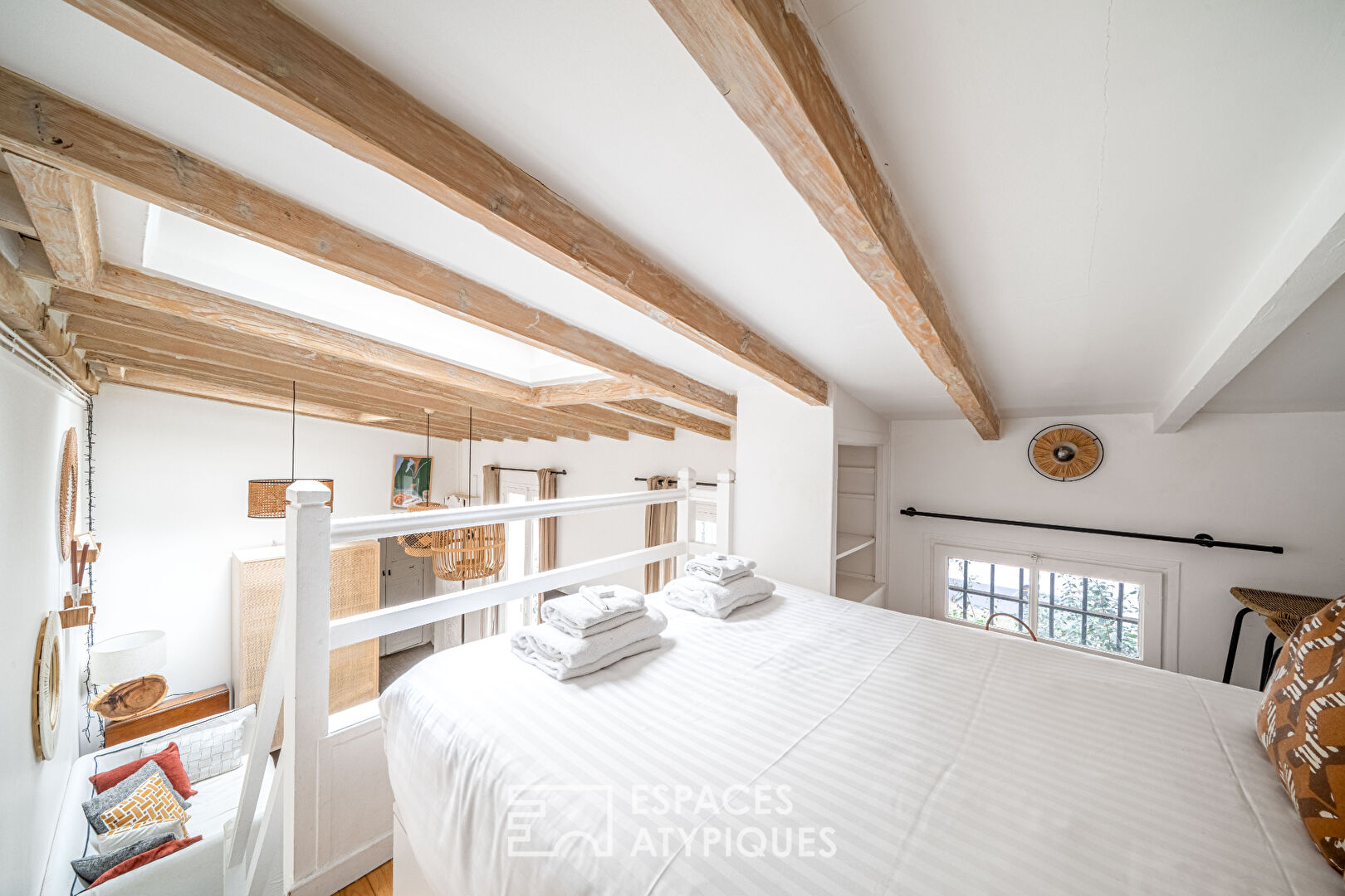 Maisonnette sur cour au coeur des Batignolles