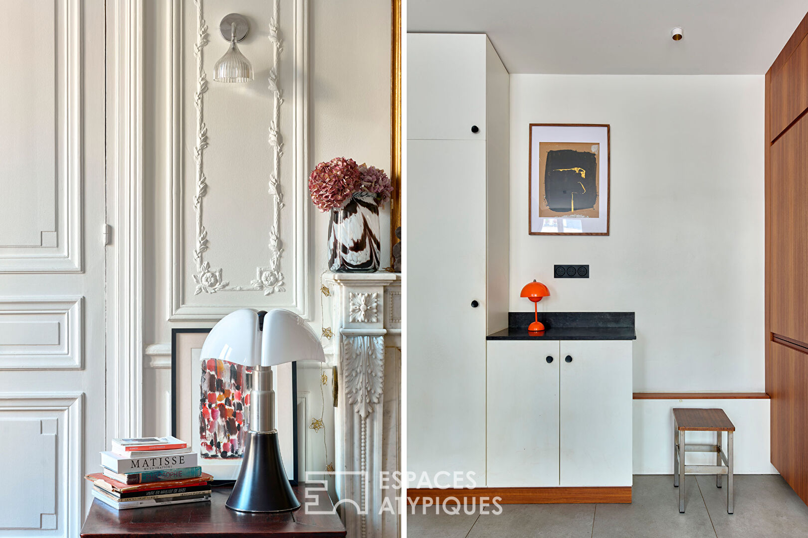 Haussmannien d’artiste avec balcon – Madeleine / Saint-Augustin