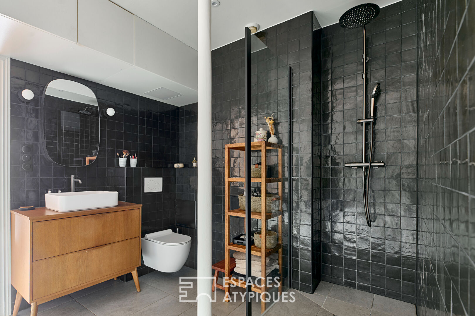 Haussmannien d’artiste avec balcon – Madeleine / Saint-Augustin