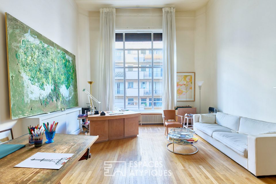 Atelier d'artiste au sein du « Studio Building » signé Henri Sauvage