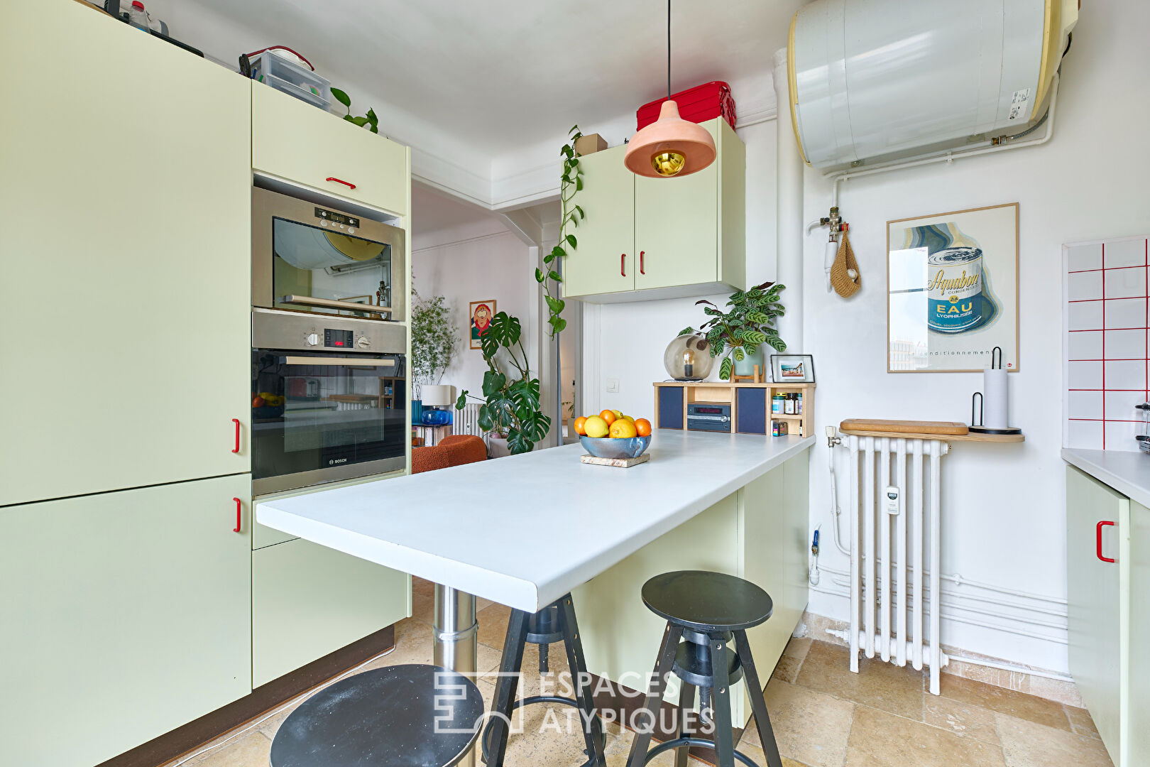 Appartement optimisé en étage élevé proche Jules Joffrin