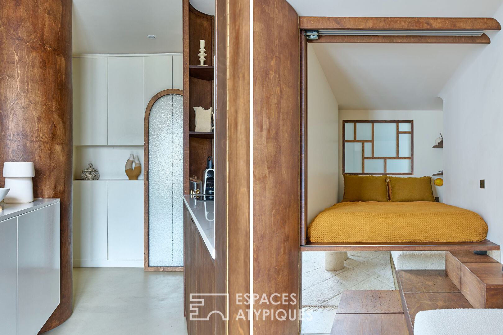 Studio rénové par architecte – Réaumur – Sébastopol