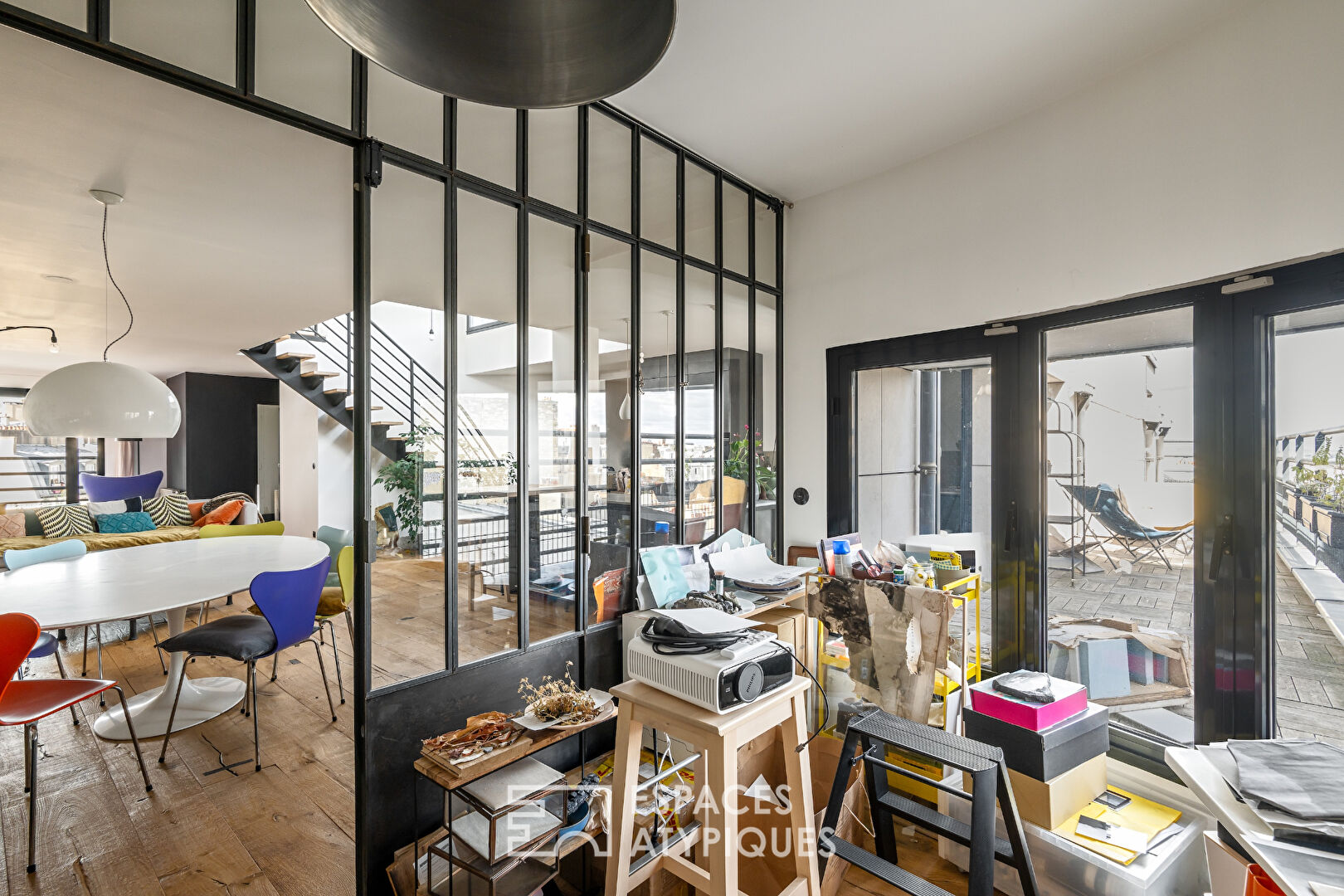 Dernier étage d&rsquo;exception avec terrasses et rooftops – Lamarck-Caulaincourt