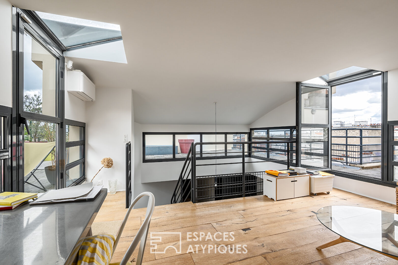 Dernier étage d&rsquo;exception avec terrasses et rooftops – Lamarck-Caulaincourt