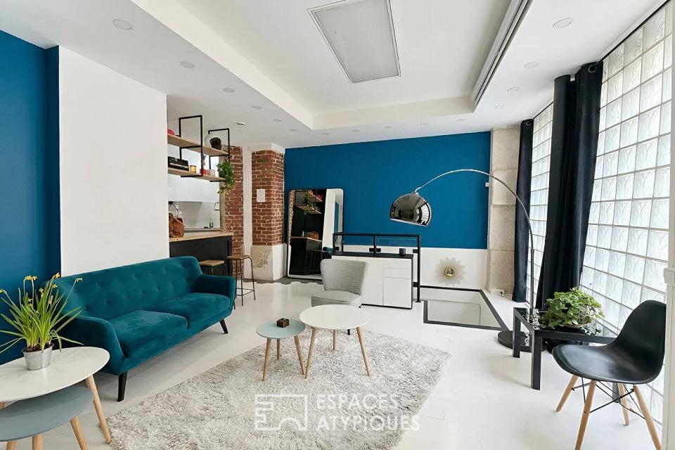 Ancienne boutique reconfigurée avec souplex - Simplon / Jules Joffrin