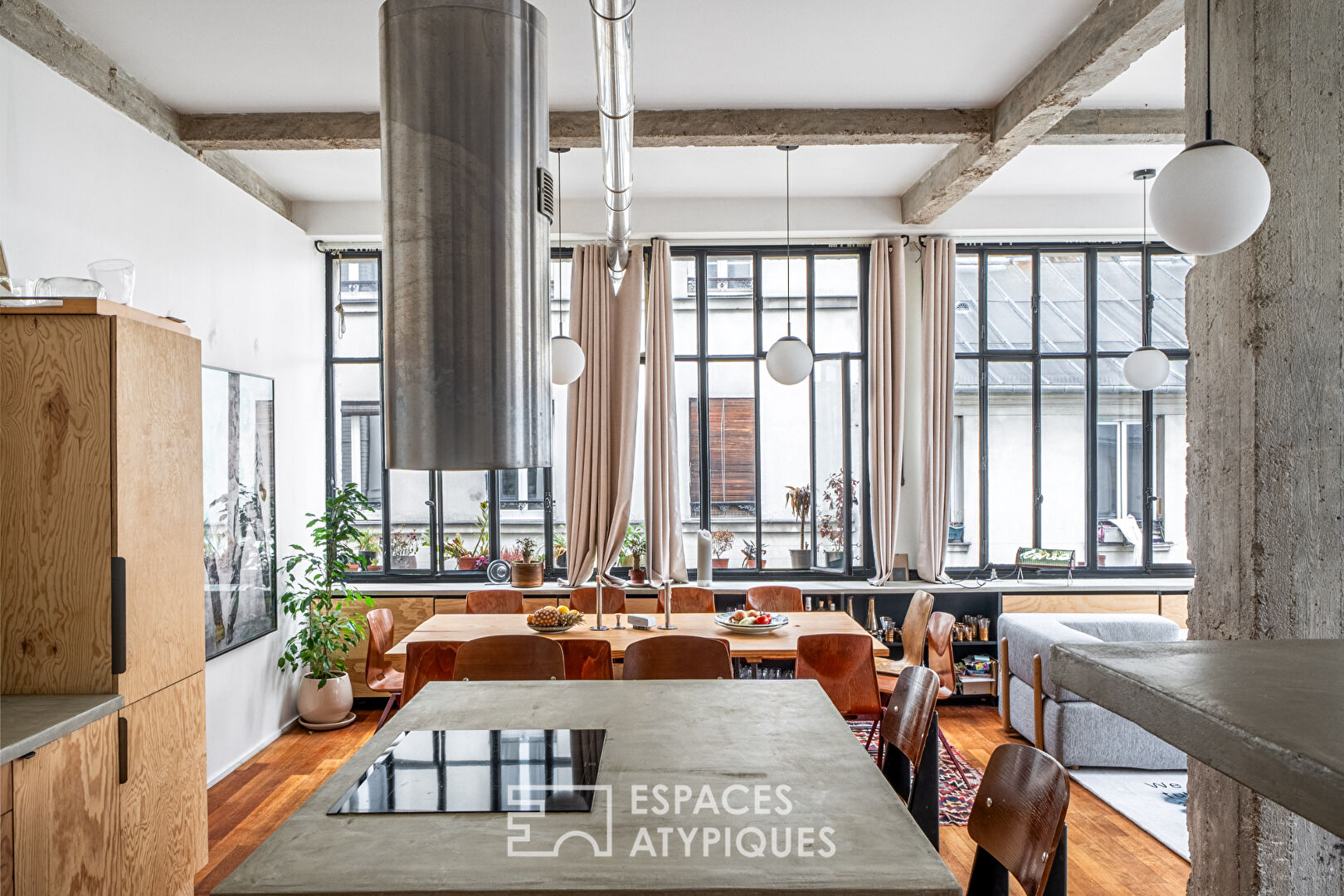 Loft au style new yorkais proche du marché de l&rsquo;Olive