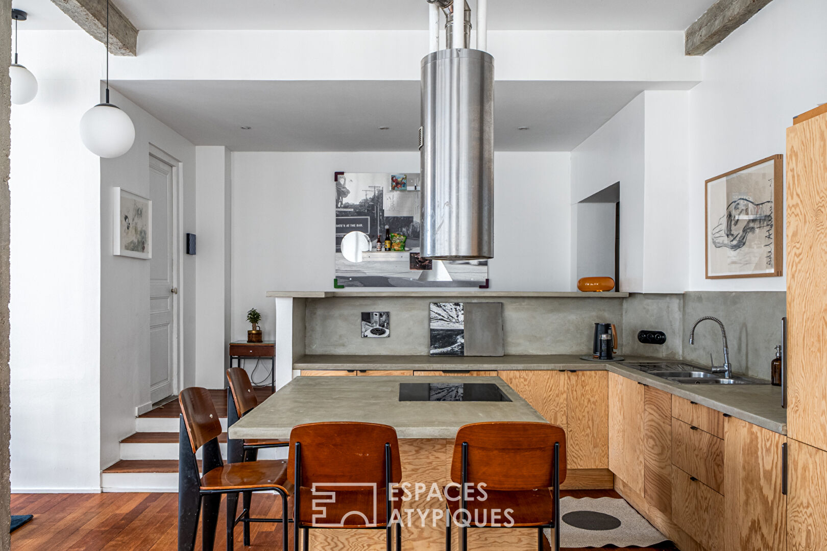 Loft au style new yorkais proche du marché de l&rsquo;Olive