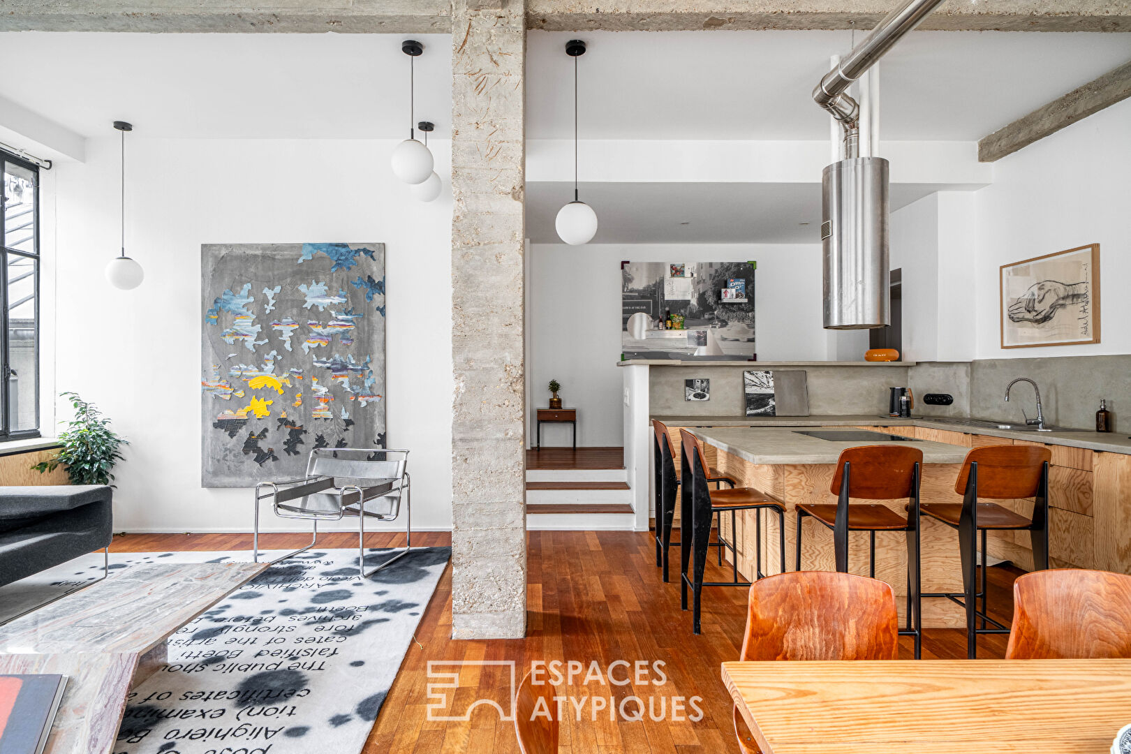 Loft au style new yorkais proche du marché de l&rsquo;Olive