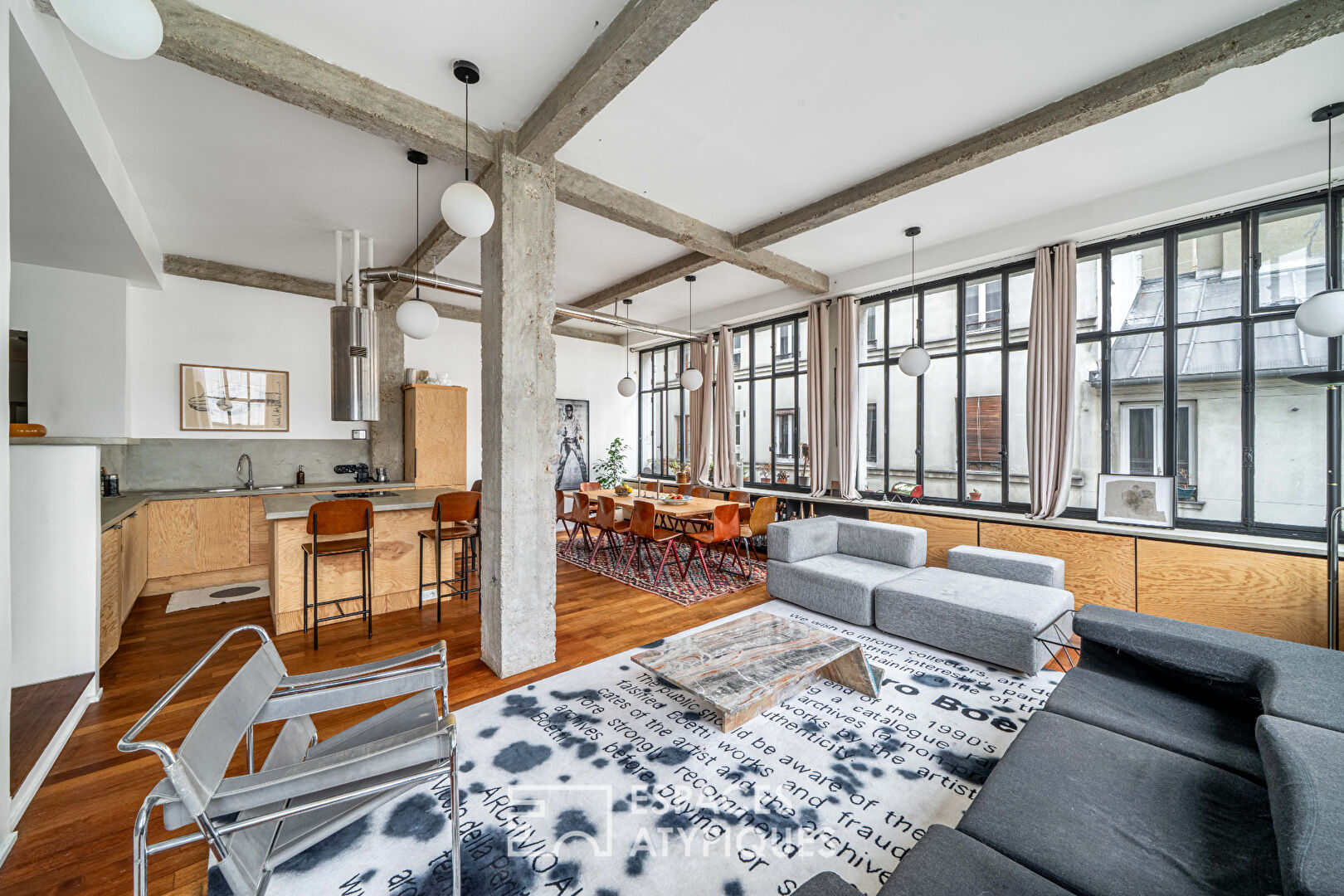 Loft au style new yorkais proche du marché de l&rsquo;Olive