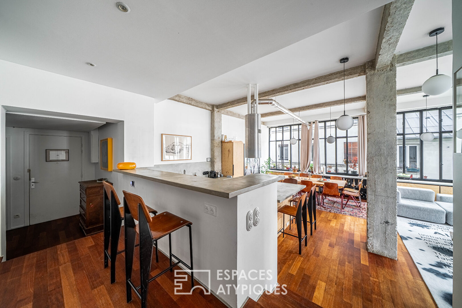 Loft au style new yorkais proche du marché de l&rsquo;Olive