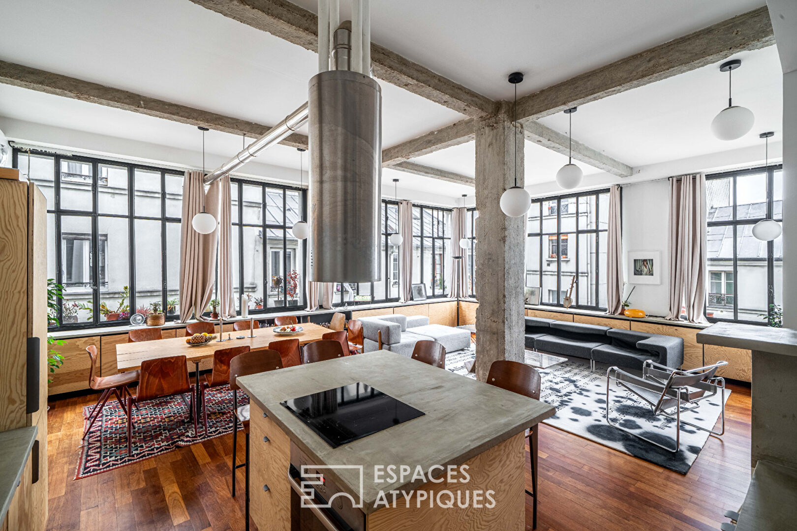 Loft au style new yorkais proche du marché de l&rsquo;Olive