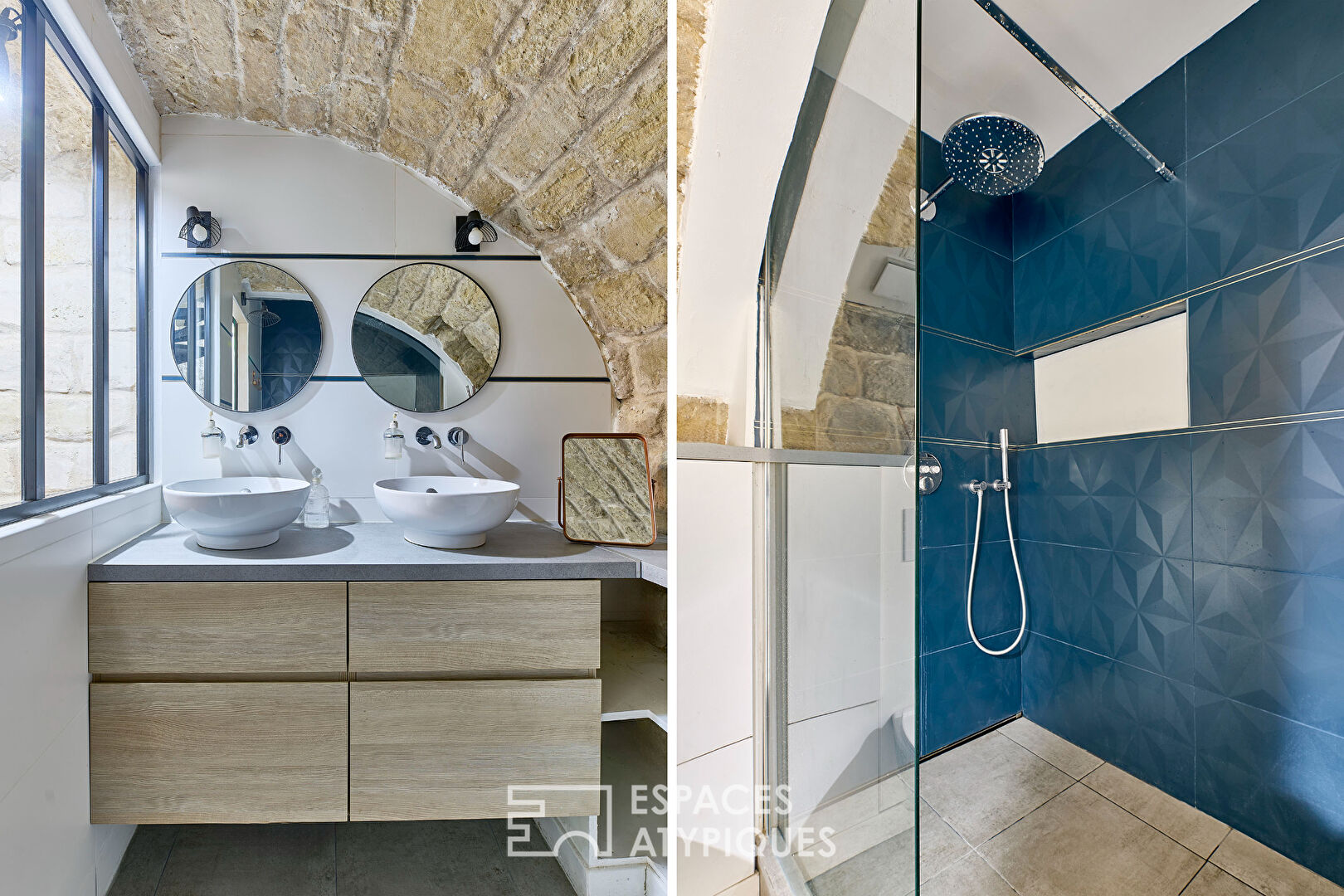 Triplex avec extérieurs au coeur des Abbesses