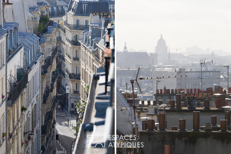 Appartement en dernier étage - Quartier Trudaine-Martyrs