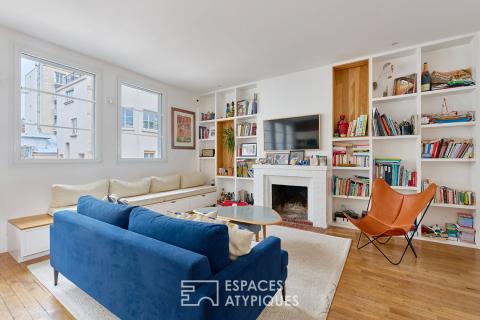 Comme une maison sur le toit avec rooftop et potentiel d&rsquo;extension – Village d&rsquo;Auteuil