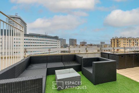 Duplex avec extérieurs, rooftop et vues Tour Eiffel – Maison de la Radio