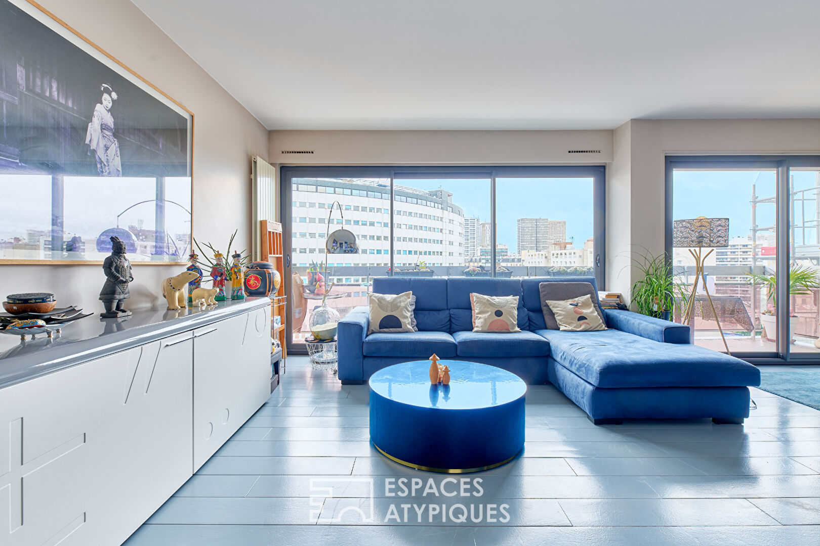 Duplex avec extérieurs, rooftop et vues Tour Eiffel – Maison de la Radio
