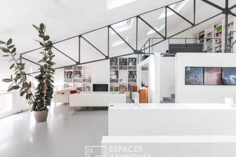 Loft esprit maison dans une ancienne usine