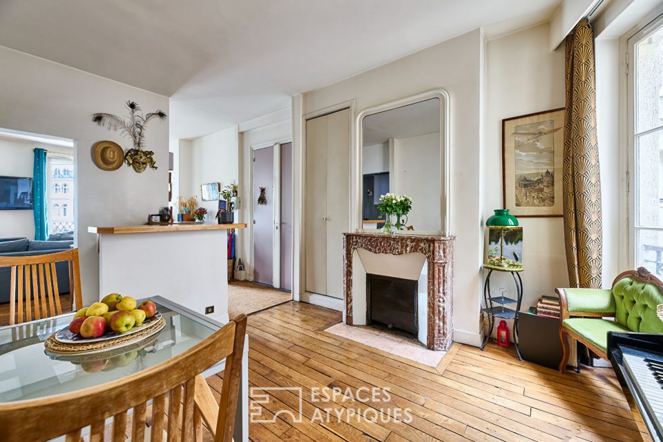 Appartement traversant au coeur de la capitale