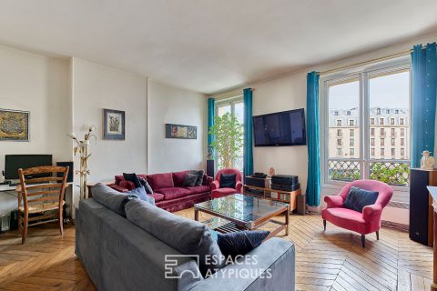 Appartement traversant au coeur de la capitale