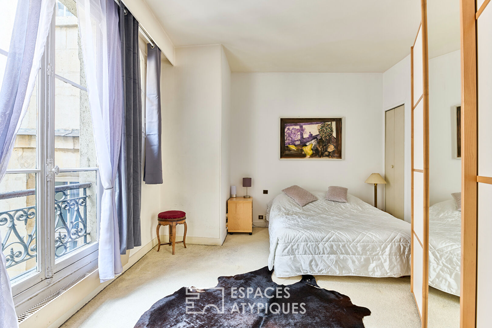 Appartement traversant au coeur de la capitale