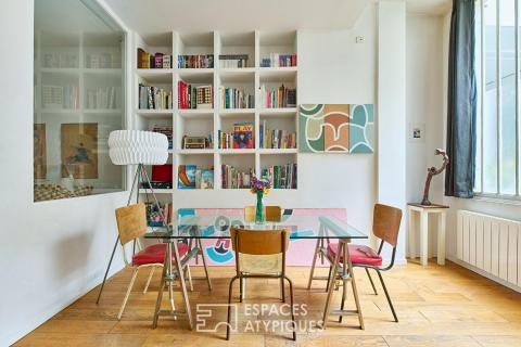 Ancien atelier transformé en loft sur cour – Maché Cadet