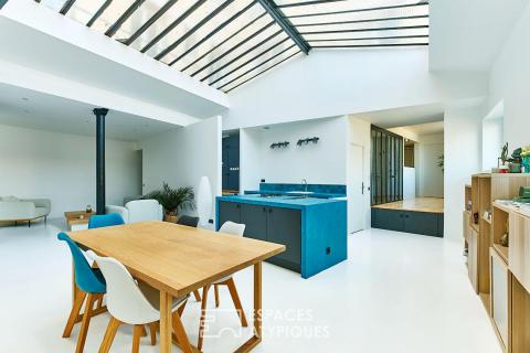 Loft d&rsquo;architecte avec verrière – Jardin d&rsquo;Éole