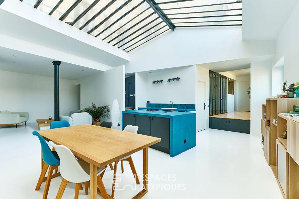 Loft d'architecte avec verrière - Jardin d'Éole