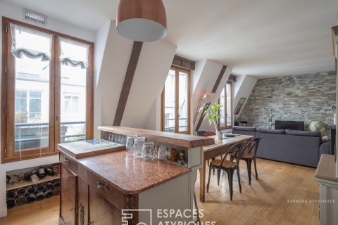 Top floor flat