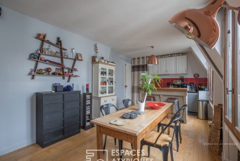 Top floor flat