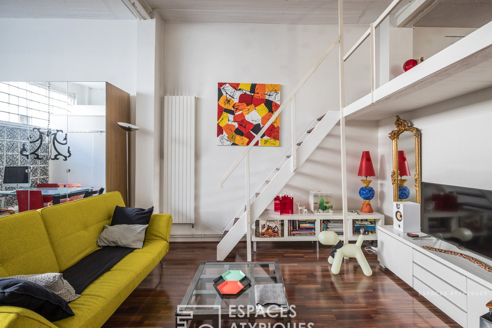 Loft in a former garage