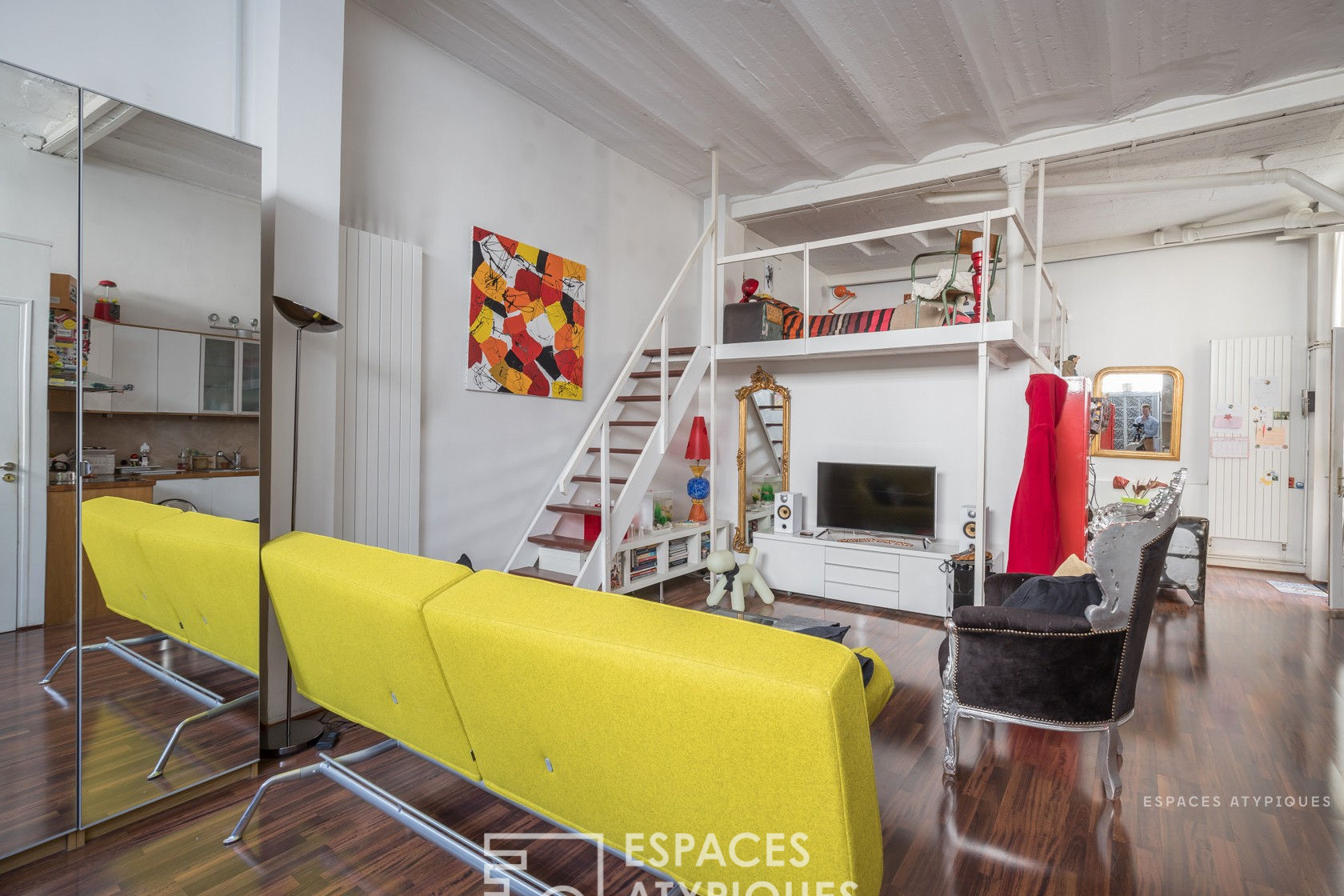 Loft in a former garage