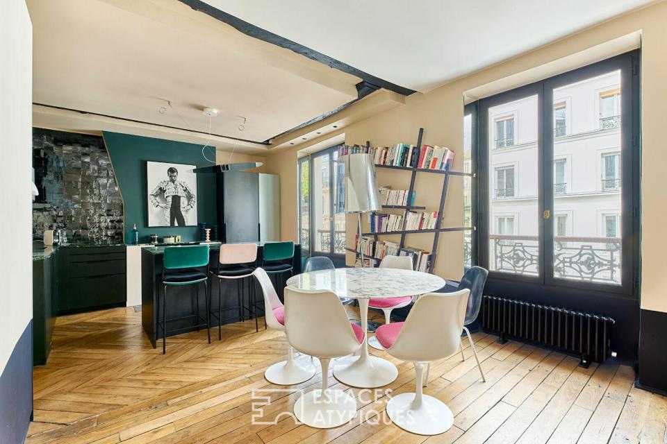 Rénovation d'architecte d'intérieur au coeur des Abbesses