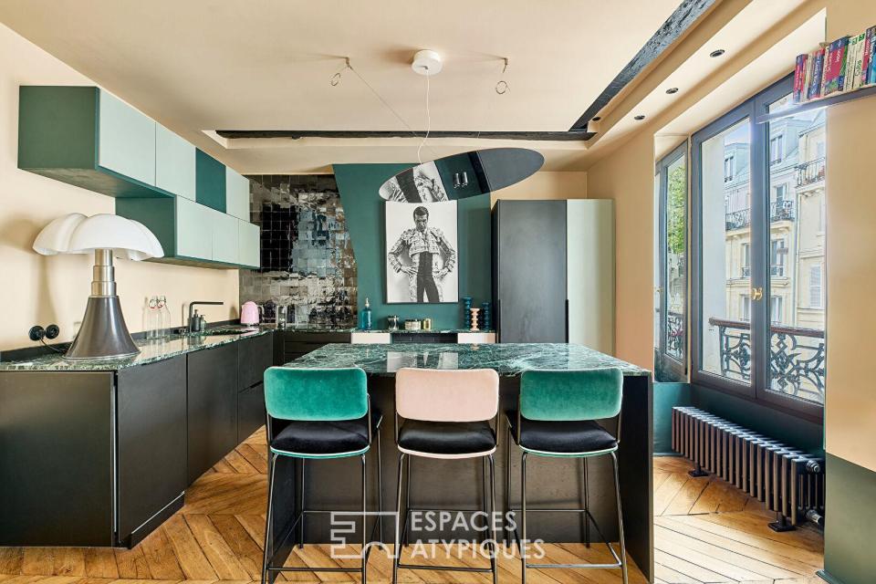 Rénovation d'architecte d'intérieur au coeur des Abbesses