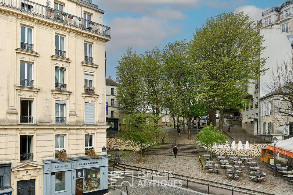 Rénovation d'architecte d'intérieur au coeur des Abbesses