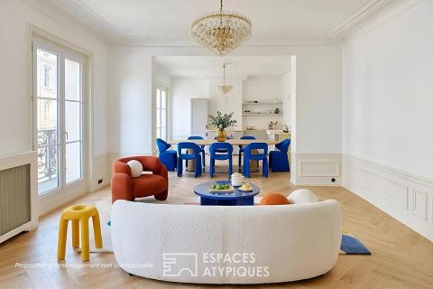 Épure Haussmannienne avec balcon – Marx Dormoy