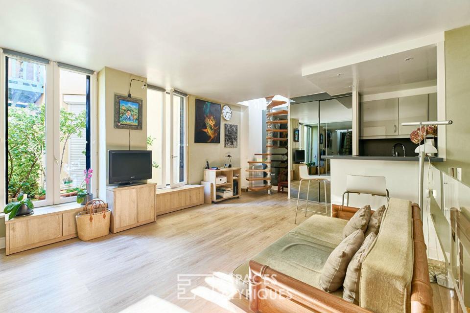 Duplex avec vaste souplex modulables aux Epinettes