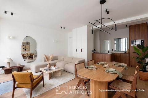 Appartement rénové dans passage confidentiel – Saint-Philippe du Roule