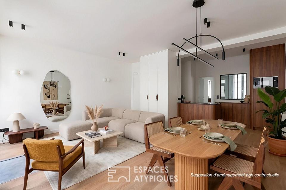 Appartement rénové dans passage confidentiel - Saint-Philippe du Roule