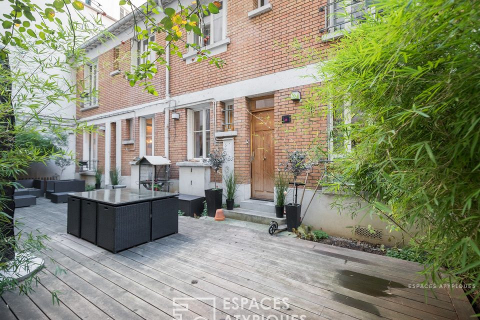 75017 PARIS - Maison sur cour avec terrasse - Réf. 1580EP