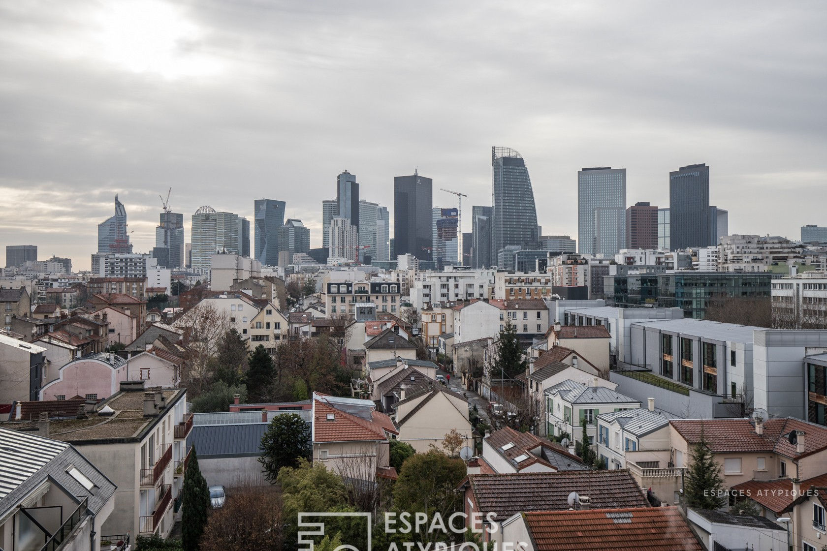 Duplex à rénover en dernier étage avec toit terrasse