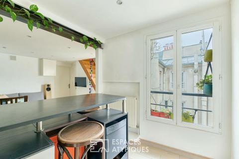 Duplex en dernier étage – Montorgueil / Saint-Eustache