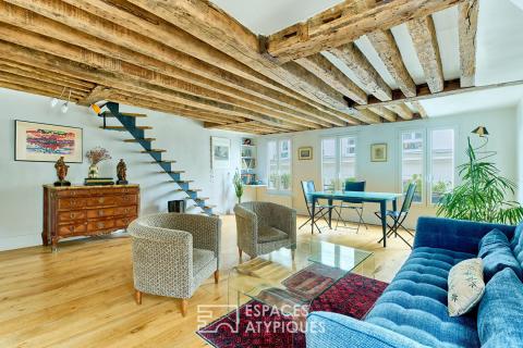 Duplex de charme en dernier étage – Sentier