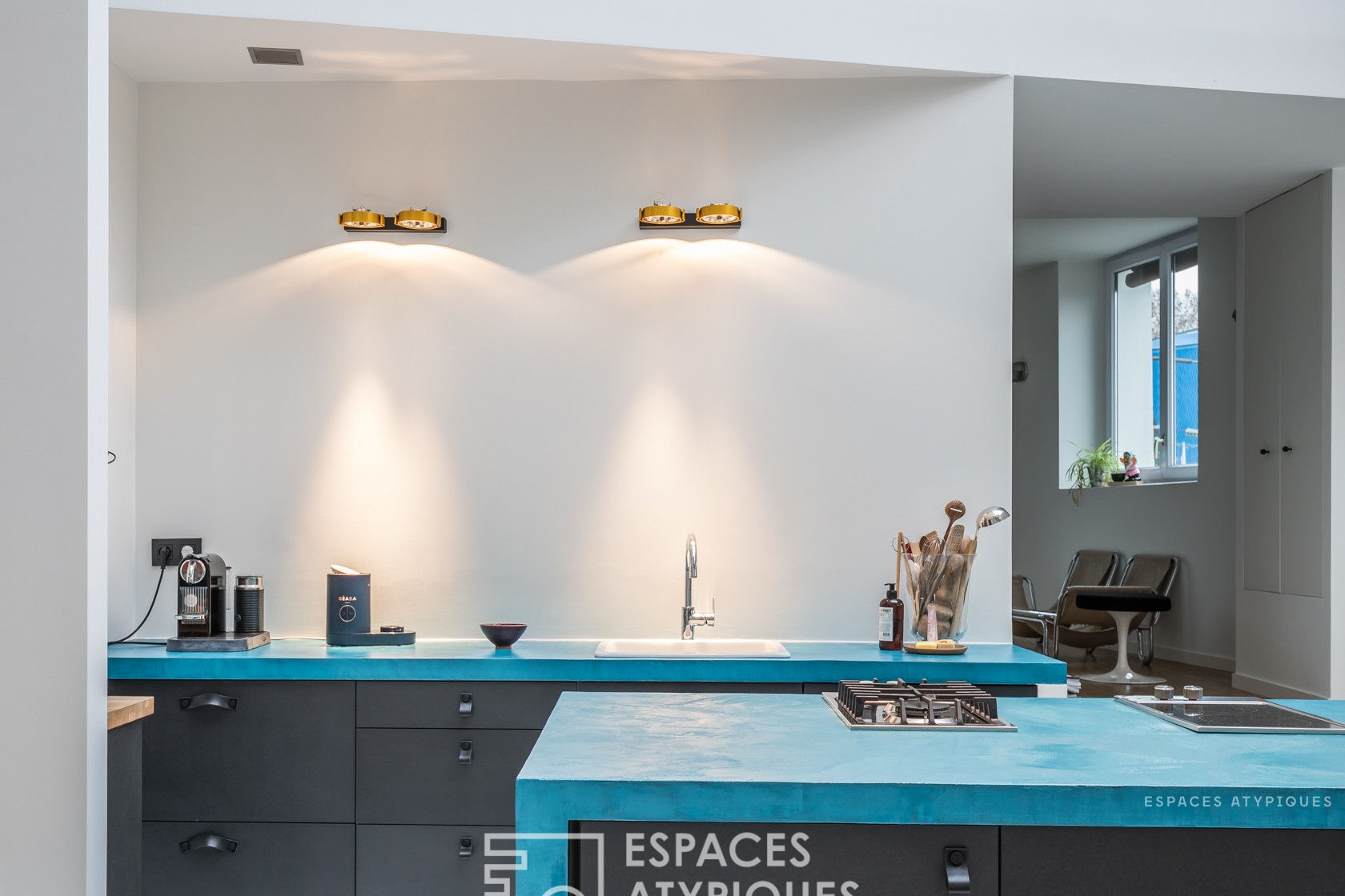 Loft d’architecte sous verrière