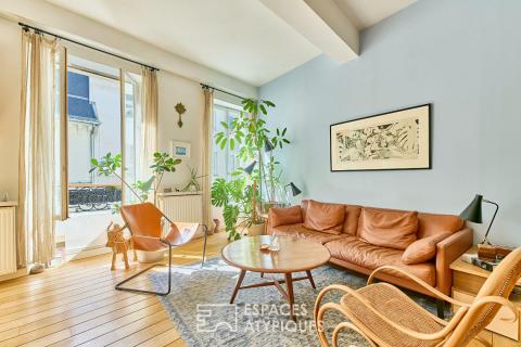 Lumineux appartement rénové par architecte – Quartier Sentier