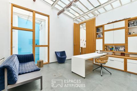 Loft d&rsquo;architecte avec verrière – Quartier Saint-Georges