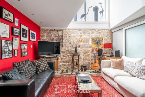 Loft en duplex inversé aux Épinettes