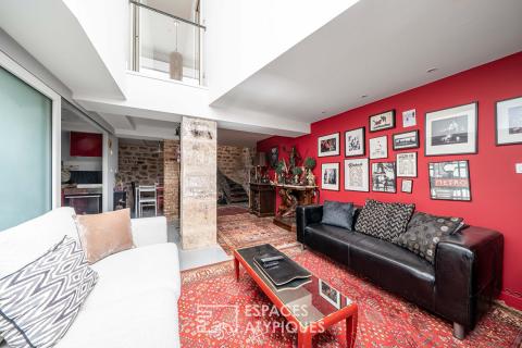 Loft en duplex inversé aux Épinettes