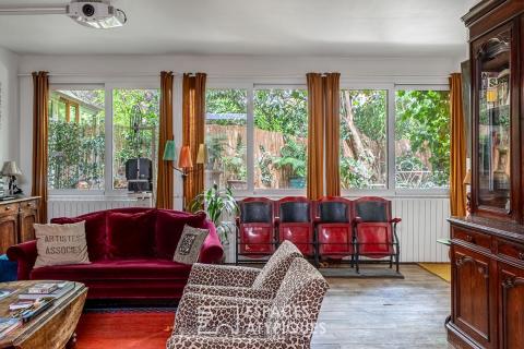 Loft rétro avec grand jardin proche Marché de l&rsquo;Olive